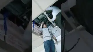 HOW TO CLEAN CEILING CONCEALED AIRCON