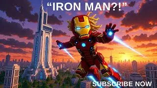 IRON MAN TAKES OVER Minecraft RTX in EPIC Battle!_#minecraft #viralvideo