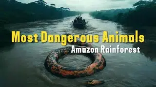 Most dangerous animals of Amazon rainforest: This Was Unexpected !