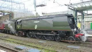 34067 Tangmere, Class 93, 47, 2 x 37s, 43s, 56s, 90s @ Carlisle & 3xCl 20 @ Newcastle 11th Oct 2025