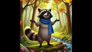 &rdquo;&iexcl;Soy un Mapache! 🦝🌙 | Canci&oacute;n Infantil M&aacute;gica del Bosque&rdquo;