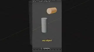 Blender Trick &ndash; Connect Two Cylinders with Bridge Loop in Seconds 🧩🔗