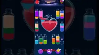 water Sorting #asmr #games #gaming #mind relaxing