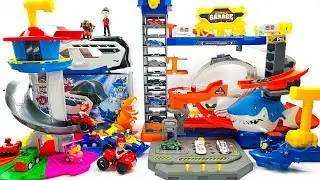 44 minutes of Satisfying Unboxing, Cool Paw Patrol and Shark Rotating Track Car ASMR | Review Toys