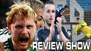 CELTIC DESTROY BRATISLAVA! RAYA WONDER SAVE! POOL & VILLA WIN! EUROPEAN REVIEW SHOW