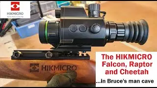 HIKMICRO Falcon spotters, Raptor Binos and the brand new CHEETAH scope - all in the man cave