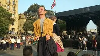 Nuevos gigantes  del puerto de Donosti