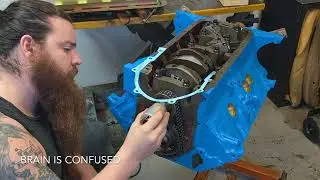 7.0 litre V8 engine short block completed !! - Ford FE 428 Cobra Jet - Build