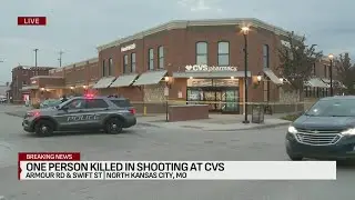 One dead in shooting at North KC CVS, suspect in custody