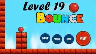 Bounce classic level 19 - Bounce classic HUD games