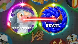 KRISTOFFER VS SNAIL IN ALIS.IO !! 1KING VS 1000 PRO//INSANE HACK POPSPLIT//MEGA DOUBLESPLIT