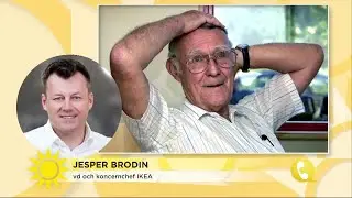 Ikeas vd: ”Ingvar Kamprads ledarskap baserades på våra svenska värderingar” - Nyhetsmorgon (TV4)