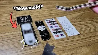 checking out bloobfb's new fingerboard mold (unboxing/setup)