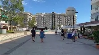 Lido di Jesolo, Piazza Milano, 4K Agosto 2022