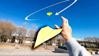 Fly back to your hand, the Nakamura glider enhanced by Nessie! 【Paper Feijun】