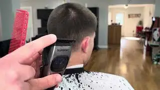 Simple Taper using SUPRENT GRAY STORM CLIPPER + TRIMMER COMBO🥶🔵