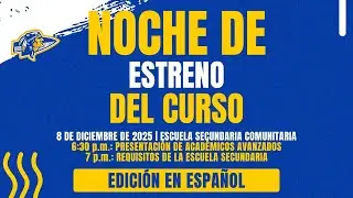 Noche de Estreno del Curso: Edici&oacute;n en Espa&ntilde;ol