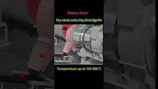 1-70tph Rotary Dryer for drying sand,coal,clay,lime,lignite,sawdust, wood chips, etc #rotarydryer