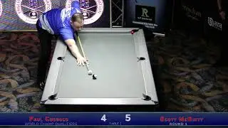 2024 Men's World Championship Qualifier - Round 1 - Paul Cobbold v Scott McGinty