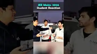 Physics Paper Reality 💀😱 | JEE MAINS 2026 Exam #shorts #esaral #jee #jee2026