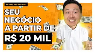 5 Franquias BARATAS e LUCRATIVAS para 2022 (Franquias at&eacute; 20 mil)