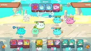 189 Plant Beast Dusk v Double Healing Aqua and Bird axie (lost Beast in round 2!)