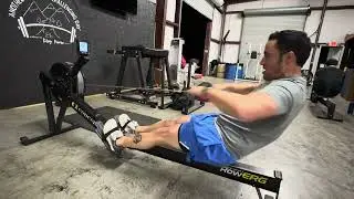 For Time 1000m Row, 400m Run, 750m, 400m Run, 500m Row, 400m Run, 250m Row, 400m Run Score 18:58