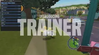 Lucas' Simpsons Hit & Run Mod Launcher: Trainer Teaser (feat. Donut Mod)