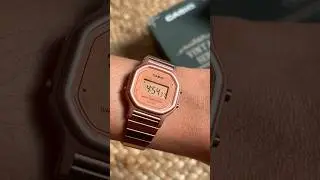 Casio vintage watch❤️ #trending #makeup #tutorial #watch  #vintage #collection #shorts #shortvideo