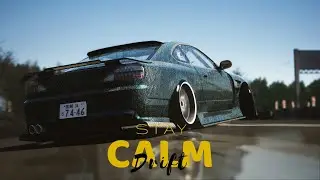 Drift in Assetto Corsa on silvia S15 with game steering wheel | Phonk Music