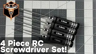 RC Tool Kit &ndash; Essential 4 Piece Hex Driver Set!