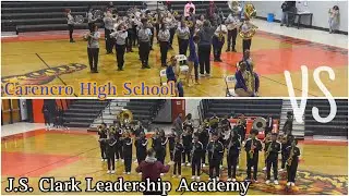 Carencro High vs J.S. Clark Leadership Academy | Opelousas Sr. High “Indoors Showcase of Bands” 2024