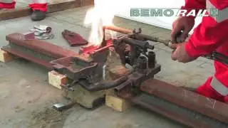 Thermite Welds - Bemo Rail - Thermietlassen