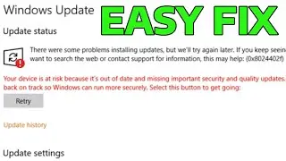 How To Fix Your Device is at Risk Because It's Out of Date Error in Windows