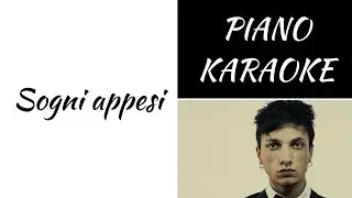 Sogni appesi - Ultimo - piano KARAOKE