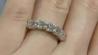 Five Stone Diamond Engagement Ring 2.50 Carats MD021