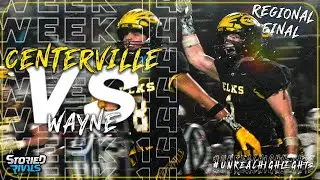 HIGH SCHOOL FOOTBALL | Centerville vs Wayne - Playoff HIGHLIGHT