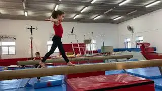 5-6 yrs old beam routine pre P1
