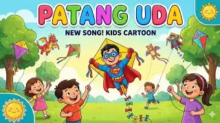 पतंग उड़ा - Patang Kids Song | Patang Wala Cartoon Video Song | baccho ka patang cartoon video gana