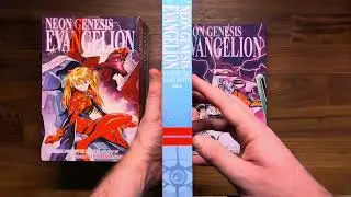 Neon Genesis Evangelion Manga - English 3 in 1 omnibus edition (Viz Media) Showcase - 4K HDR