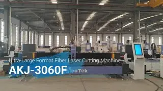 [AKJ3060F] 3*6 Meters Floor-Track 12KW Laser Cutting Machine - Shine AccTek Machinery China
