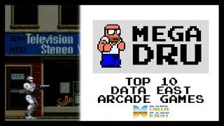 Top 10 Data East Arcade Games - Mega Dru #dataeast #arcadegames #top10