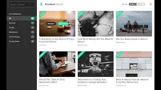 Introducing Content Assist: On-Demand Content for Financial Professionals