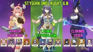 Stygian Onslaught - Fearless | Varesa C0 - Lauma C0 - Clorinde C0 | Genshin Impact 6.0