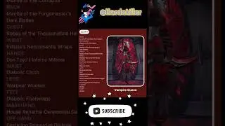 TRANSMOG Vampire Queen DRAGONFLIGHT  IDEAS Cloth