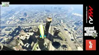 MKAU Gaming - GTA V - Atomic Blimp & Parachute Gameplay *LIVE* No Commentary