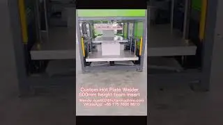 800mm Height EPE Foam Insert | PE XPE Hot Plate Welder | Hot Ironing Welding Machine | QB China