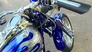 Wow! Beautiful Blue - 2009 Harley-Davidson CVO Springer - Only 6,922 miles ! 