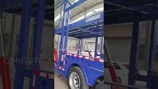 Remorque porte-voitures &agrave; 2 essieux &agrave; vendre
