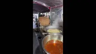 POV Livestream | Frying Sanzi at Chinese Street Market | Real-Time Traditional Snack Craft